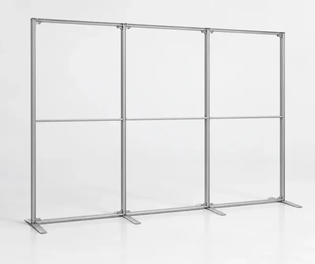 10 ft SEG fabric display frame for custom graphics.