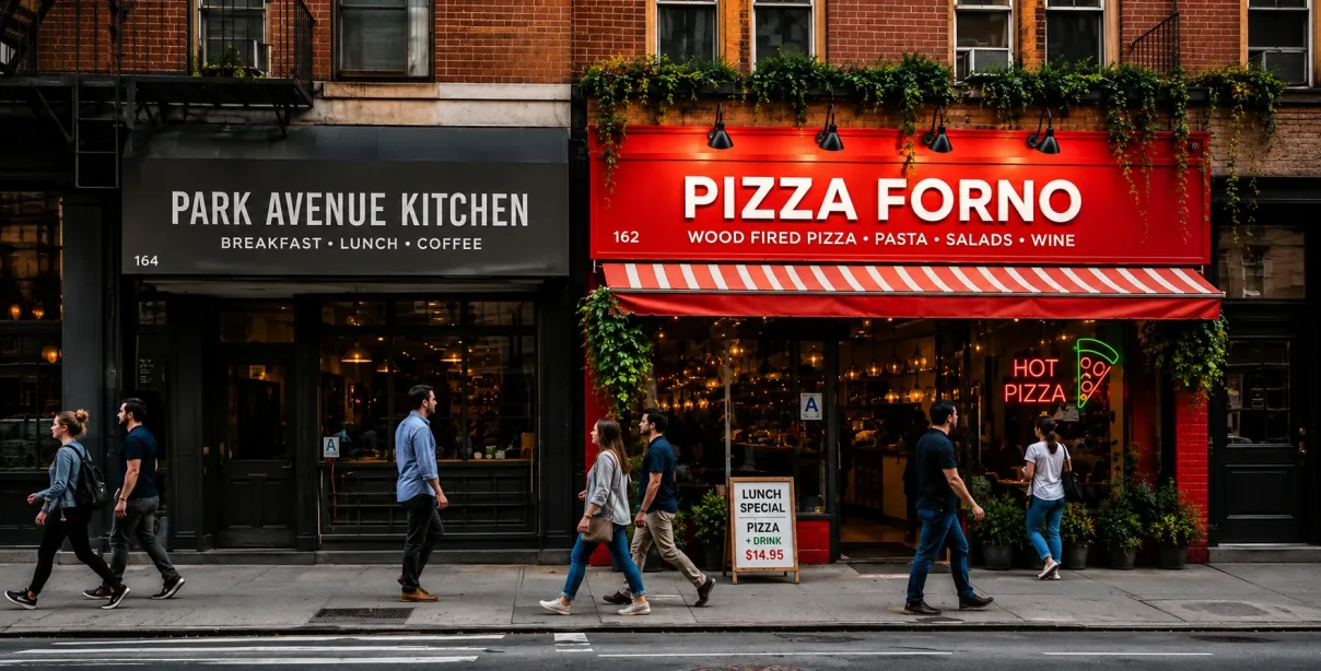 How to Choose the Perfect Color for Your Sign to Attract Customers? A Real Guide From the Streets of NYC