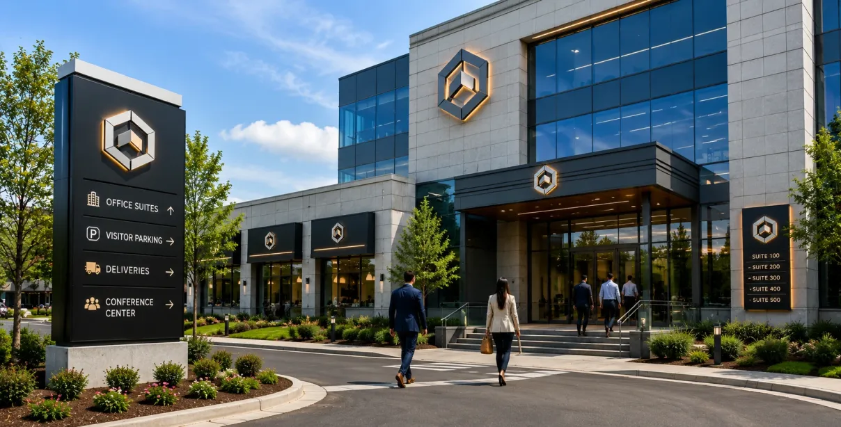 Professional business signage solutions for offices and commercial properties