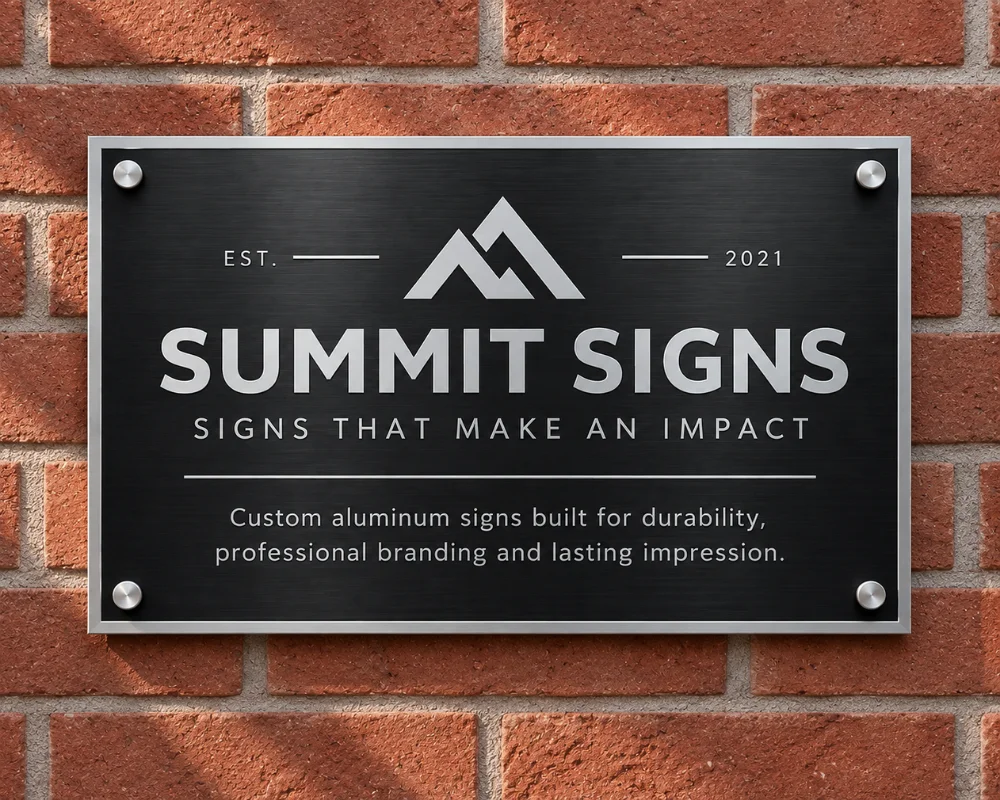 HDU carved signs with detailed dimensional lettering