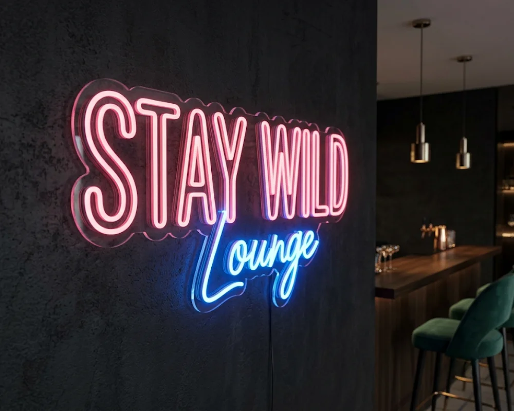 Business neon signs for professional branding