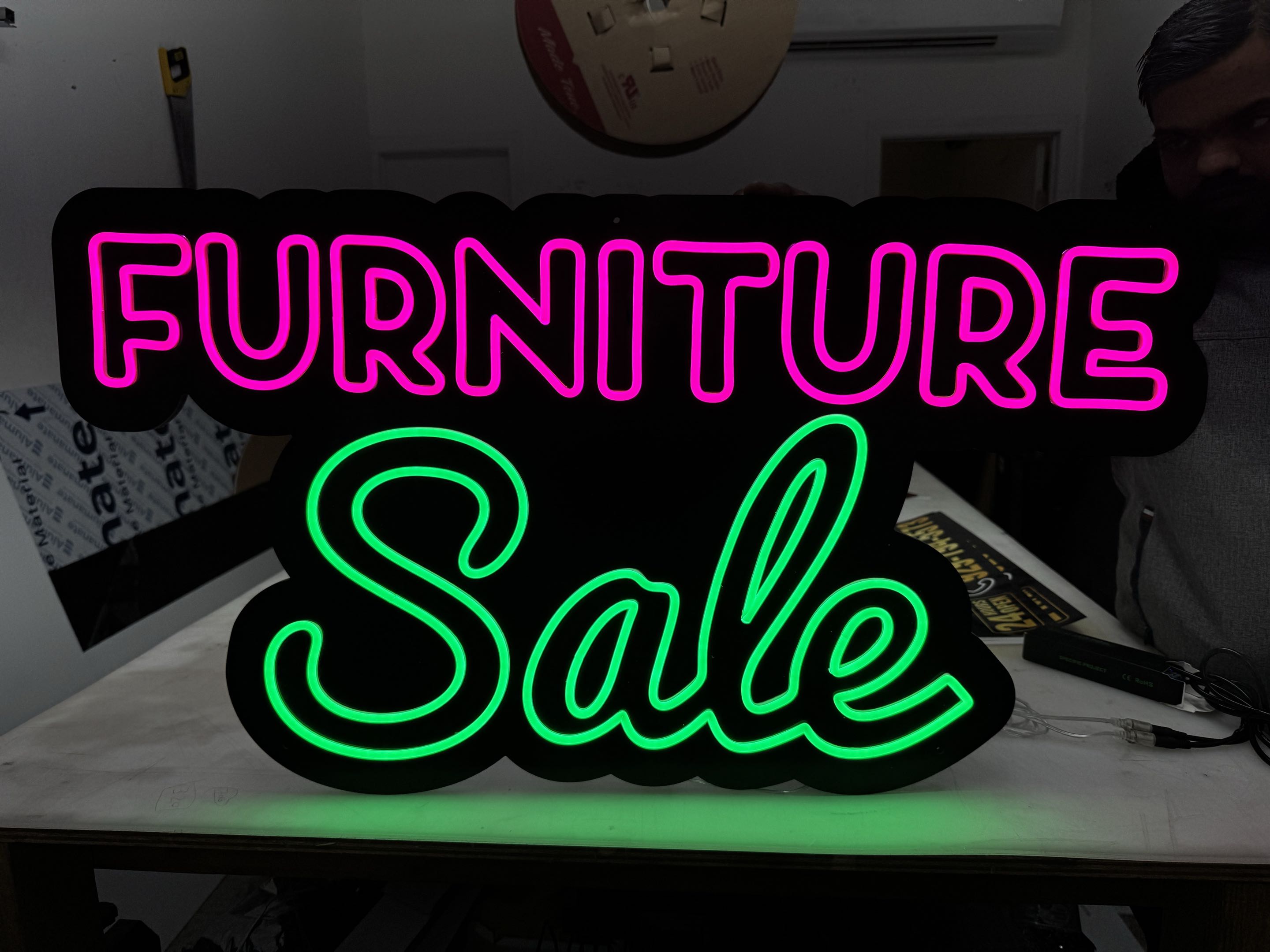 Neon Custom Signs And Lights Services Description