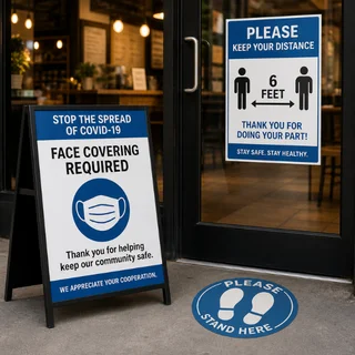 Covid Signage