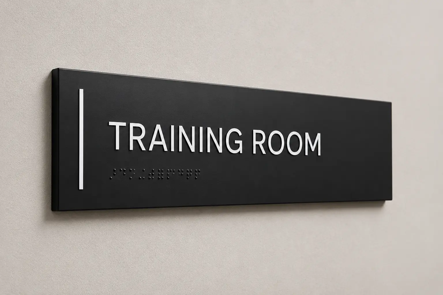 Custom PVC name plates for office identification