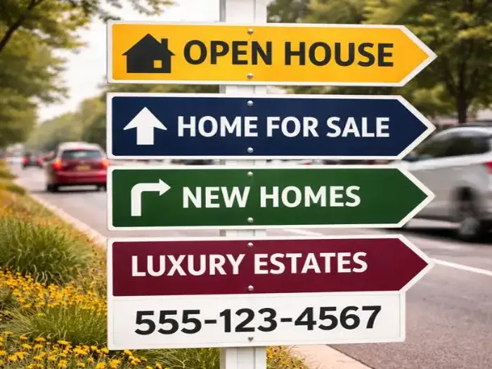 Open House Signs
