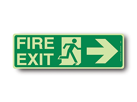 Fire Evacuation Signs