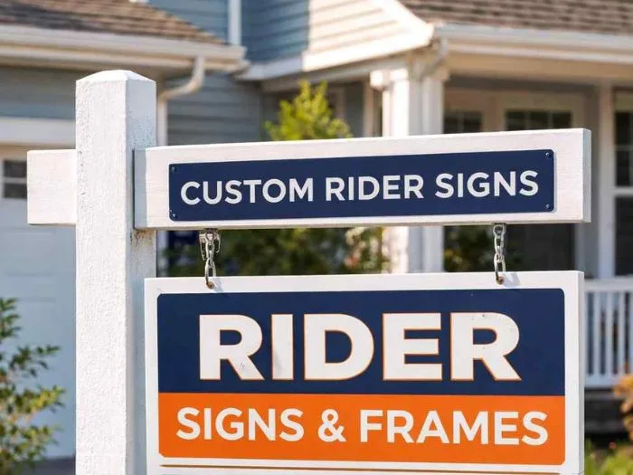 Rider Signs & Frames