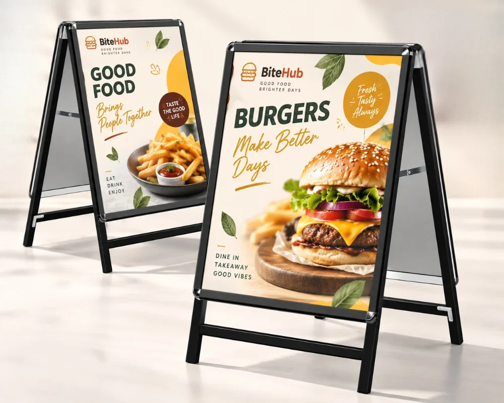 Aluminum A-Frame Signs