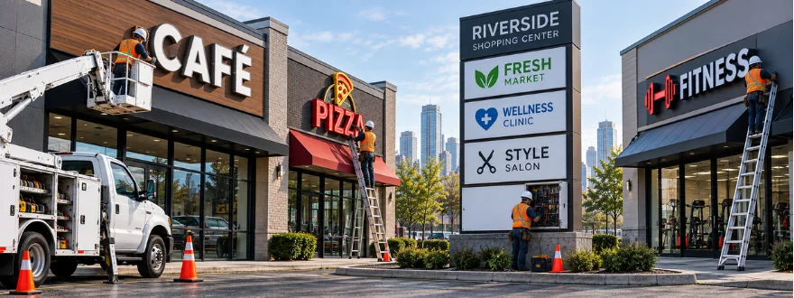 Sign repair services in NYC for commercial storefronts and business signage