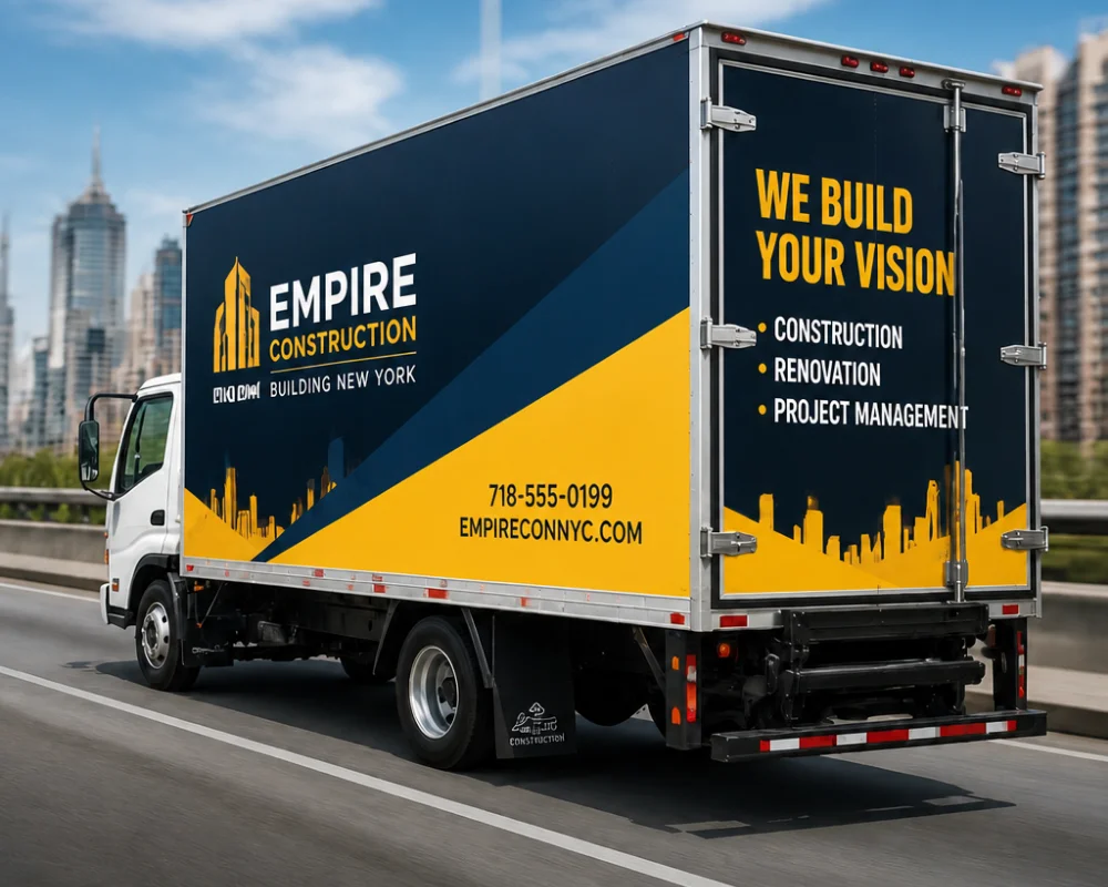 Partial Truck Wraps