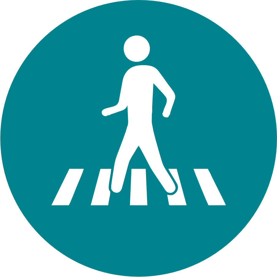 Ensures Pedestrian Safety