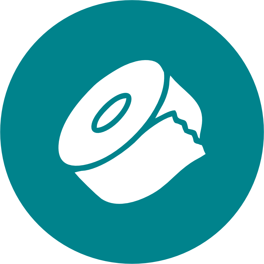 Mounted with 3M tape (no holes required)