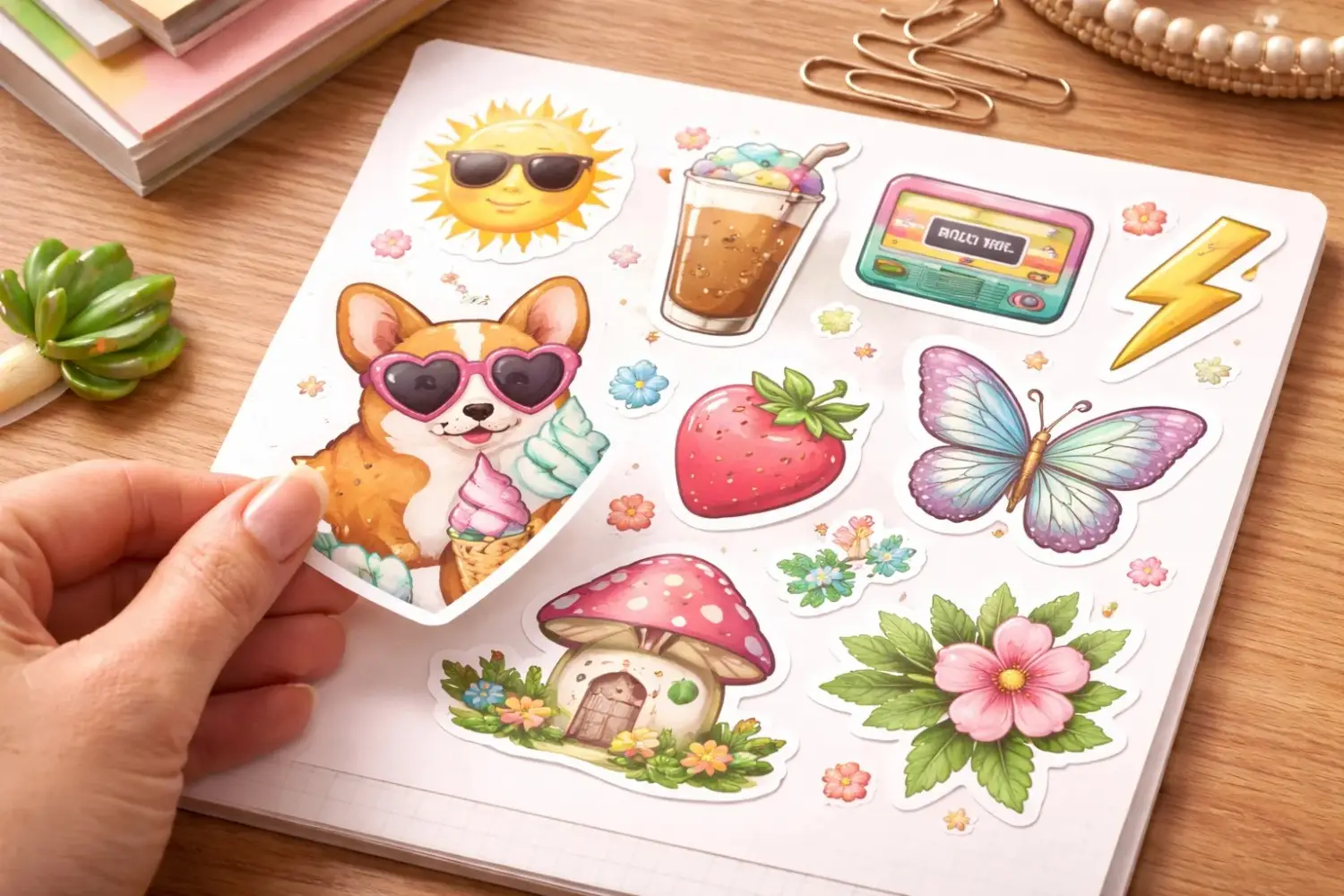 Kiss-Cut Stickers