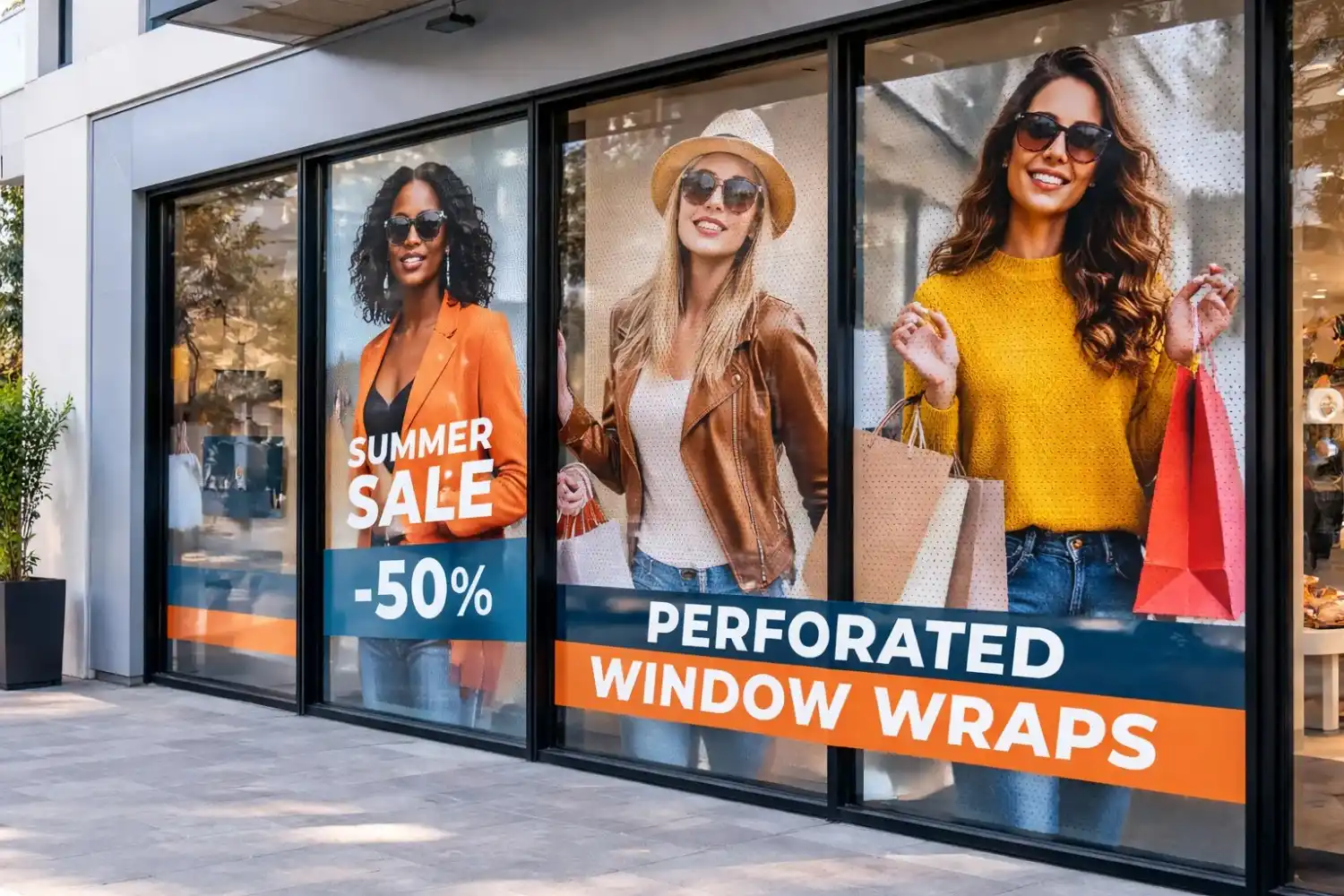 Perforated Window Wraps