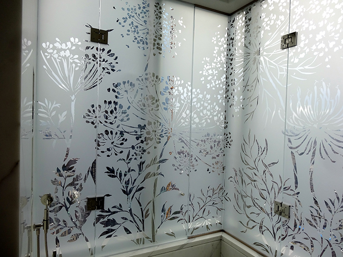 Custom Frosted and Etched Glass Options at NY CITY SIGNS